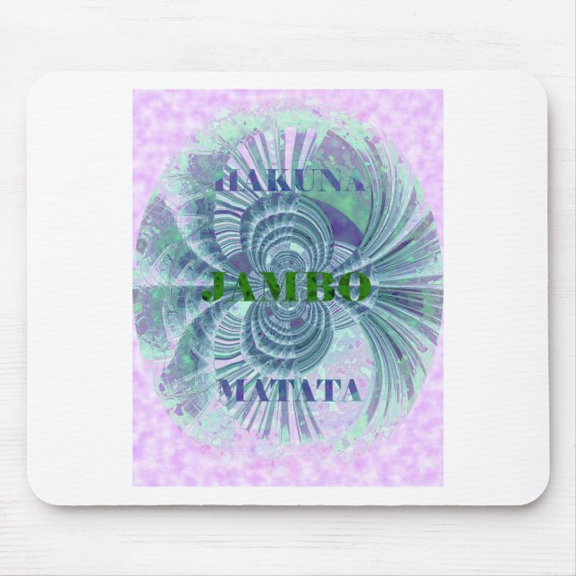 Aurora Matata Kunstdruckerei Mousepad (Vorne)