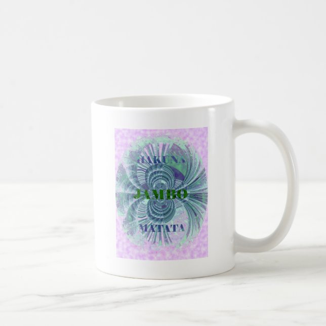 Aurora Matata Kunstprint Kaffeetasse (Rechts)