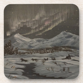 Aurora Mushing Untersetzer