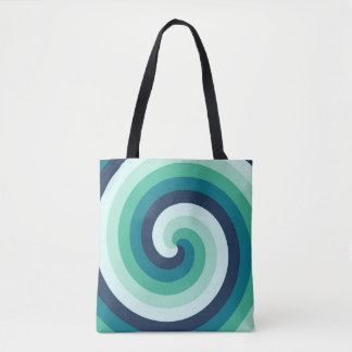 Aurora-Nebel-Spirale Tasche