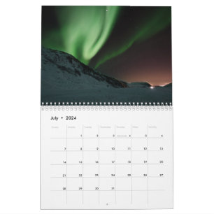 Aurora & Northern Lights Skandinavische Polarlicht Kalender