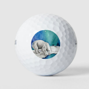 Aurora Polar Bear Golfball