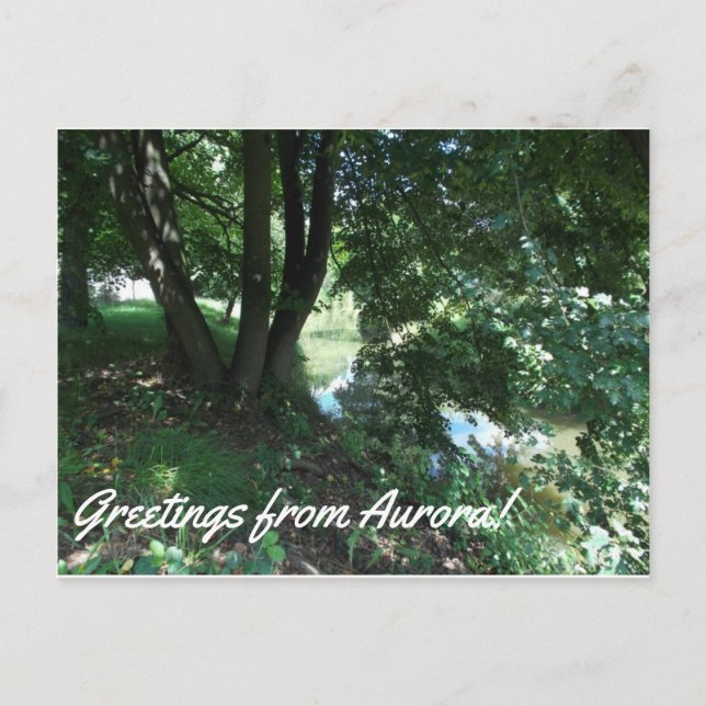Aurora Postkarte (Vorderseite)