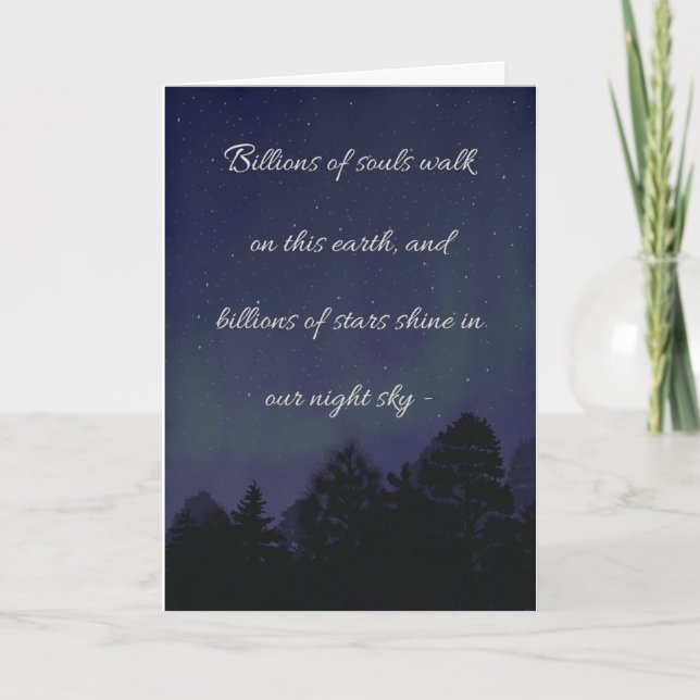 Aurora Skies Karte (Vorderseite)