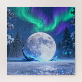 Aurora-Vollmond-Puzzle