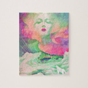Aurora von Clive Henry farbenfroh pink