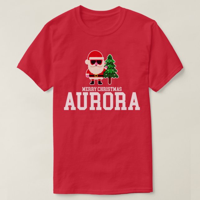 Aurora Xmas T-Shirt (Design vorne)