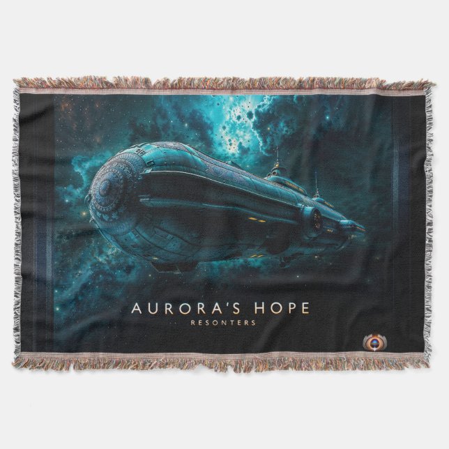 Aurora's Hope, Cosmic Journey by Xzendor7 Decke (Vorderseite)