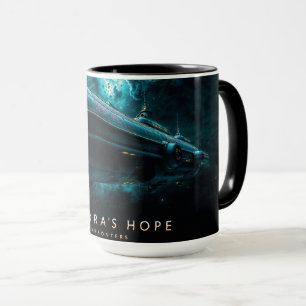 Aurora's Hope, Cosmic Journey by Xzendor7 Tasse
