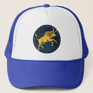 Aurus Bull von astrologischen Zodiaka-Zeichen Truckerkappe