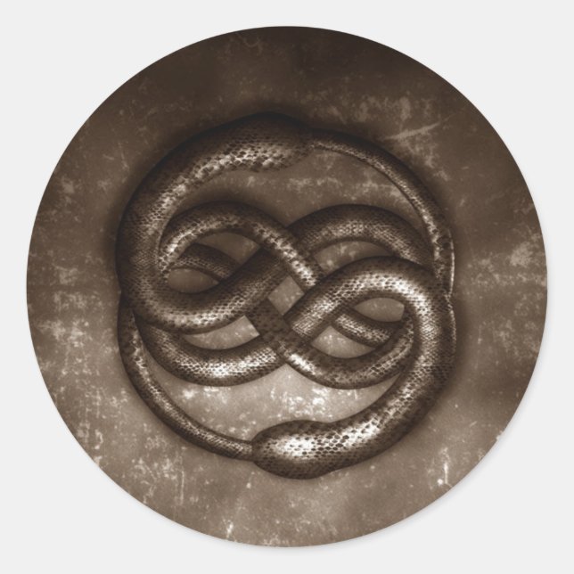 auryn runder aufkleber (Vorderseite)