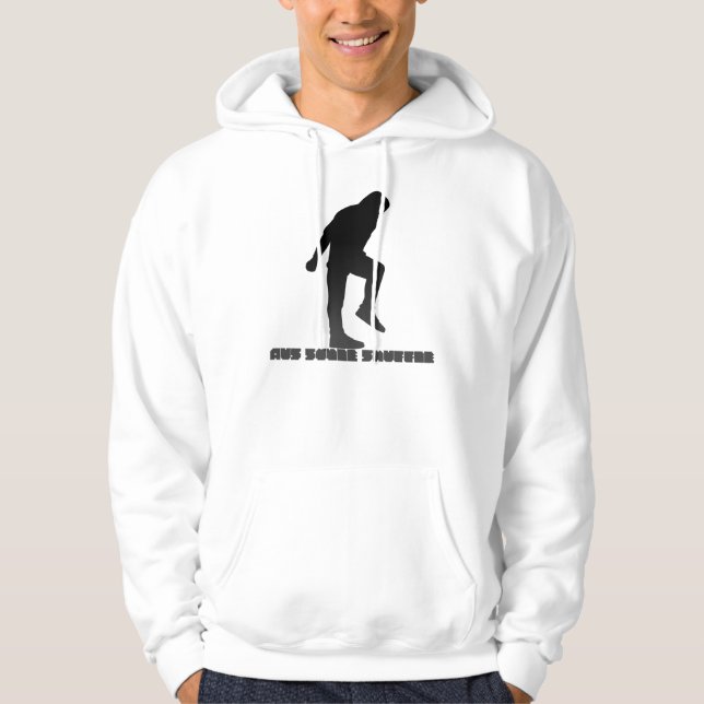 AUS Artschlurfen Hoodie (Vorderseite)