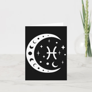 aus Astrologie-Aufkleber Karte