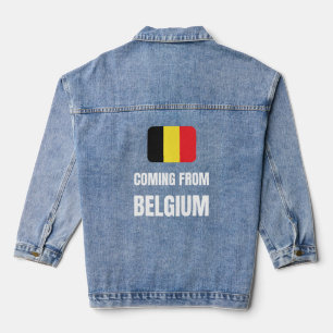 Aus Belgien kommen Jeansjacke