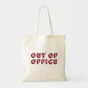 Aus Büro heraus Tragetasche