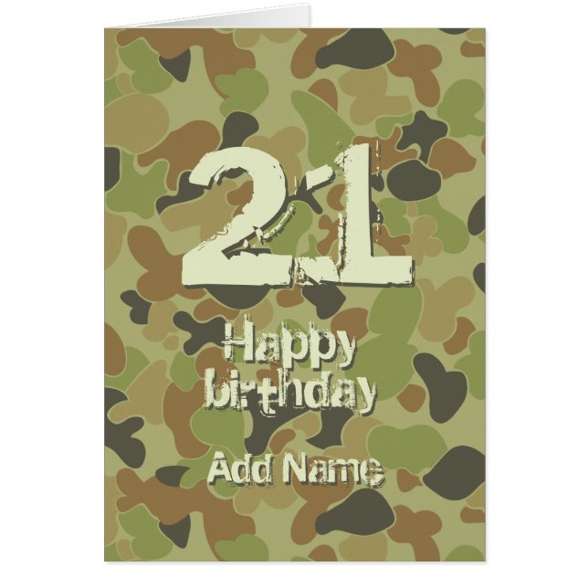 Aus camouflage vert (Devant)