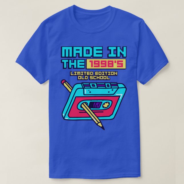 Aus dem 1998er Retro-Kassettenband T-Shirt (Design vorne)