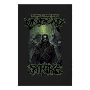 Aus dem Abgrund erwacht, Untoter Stoß Poster