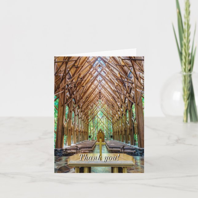 Aus dem Altar Dankeschön Karte (Vorderseite)