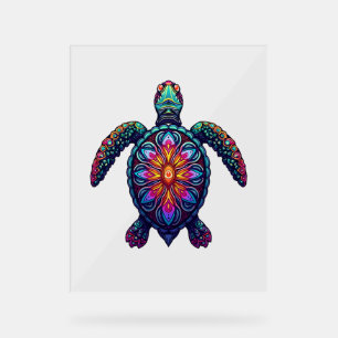 Aus dem Atem wandernde Gesellschaft Schildkröten T Acrylschild