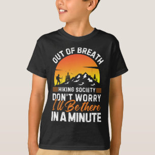 Aus dem Atem wandernde Teamgesellschaft macht euch T-Shirt