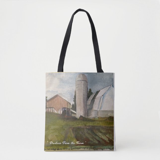 " Aus dem Betrieb" Tasche (Vorderseite)