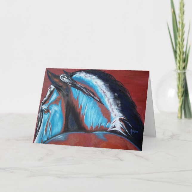 Aus dem Blau Karte (Vorderseite)