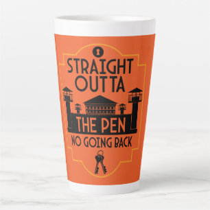 Aus dem Gefängnis Freisetzung Geschenk Zwei-Tonen- Milchtasse