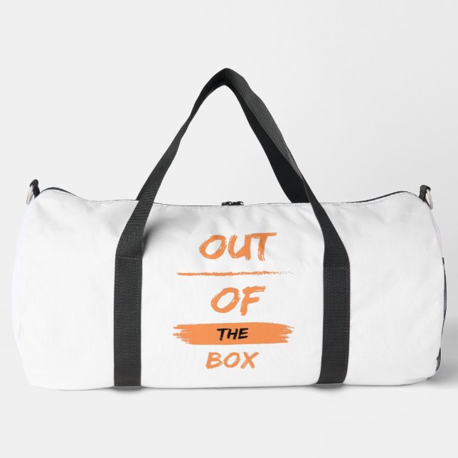 aus dem Karton Duffle Bag (Vorderseite)