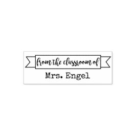 AUS DEM KLASSENZIMMER DER personalisierten Lehrer- Permastempel