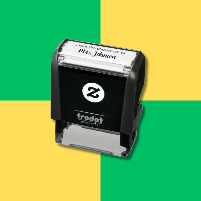 Aus dem Klassenzimmer für den Lehrernamen Vorlage Permastempel (Von Creator hochgeladen)