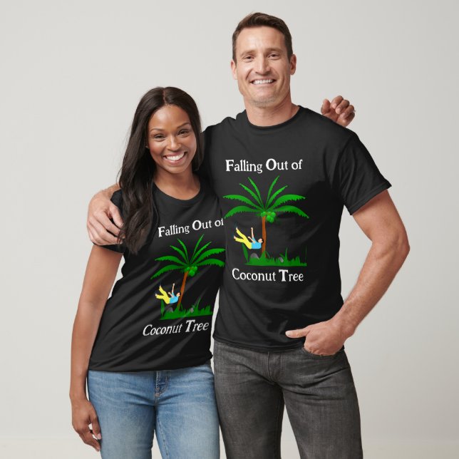 Aus dem Kokospalmen-T - Shirt fallen (Unisex)