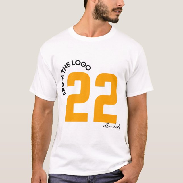 Aus dem Logo 22 Caitlin Clark T-Shirt (Vorderseite)