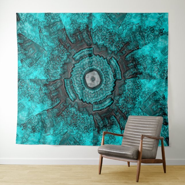 Aus dem Meer... Wandteppich (Beispiel (Horizontal))