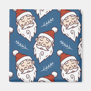 Aus dem Namen des Weihnachtsmannes frohe Weihnacht Magnet