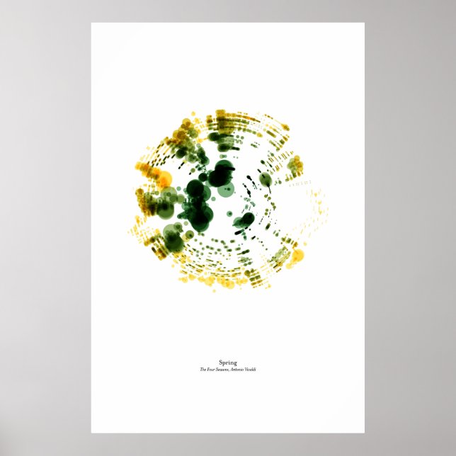 Aus dem Personal: Die vier Jahreszeiten - Frühling Poster (Vorne)