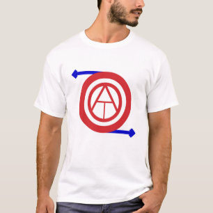 Aus dem rauen, weißen T - Shirt
