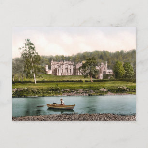 Aus dem Tweed, Abbotsford, Schottland Postkarte