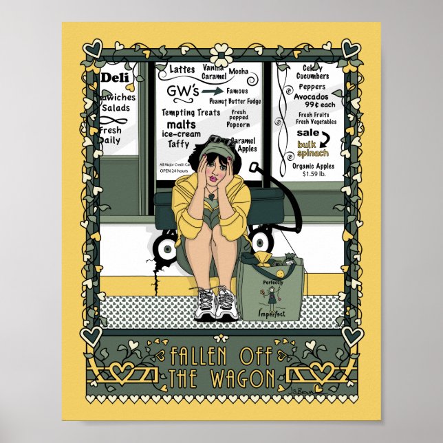 Aus dem Wagon_C_8x10-Poster gefallen Poster (Vorne)