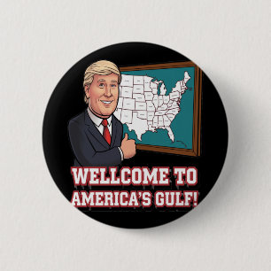 aus dem Wellcome Golf von USA Button