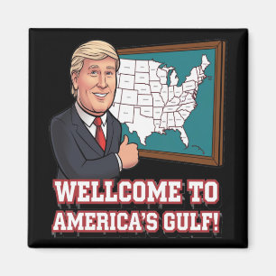 aus dem Wellcome Golf von USA Magnet