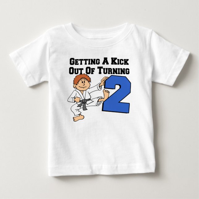 Aus dem Zweierturm springen Baby T-shirt (Vorderseite)