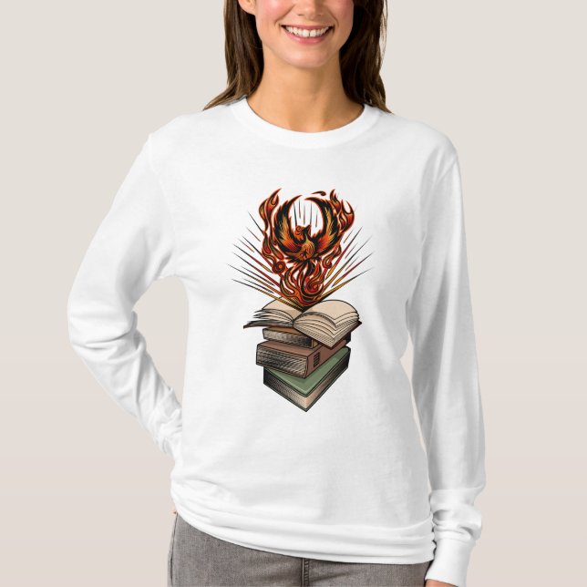 Aus den Büchern T-Shirt (Vorderseite)