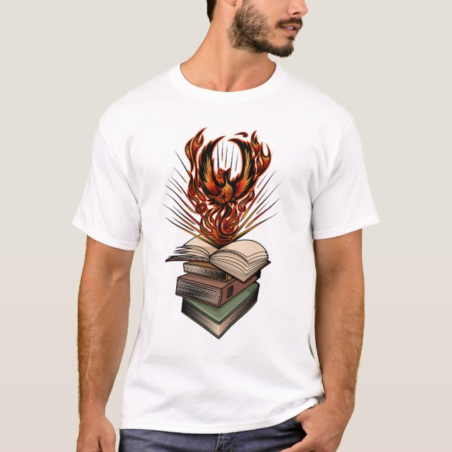 Aus den Büchern T-Shirt (Vorderseite)