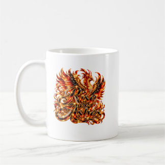 Aus der Asche erheb dich Phoenix-Kaffeetasse Kaffeetasse