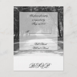 Aus der bewährten Pfade-Antwortkarte RSVP Karte