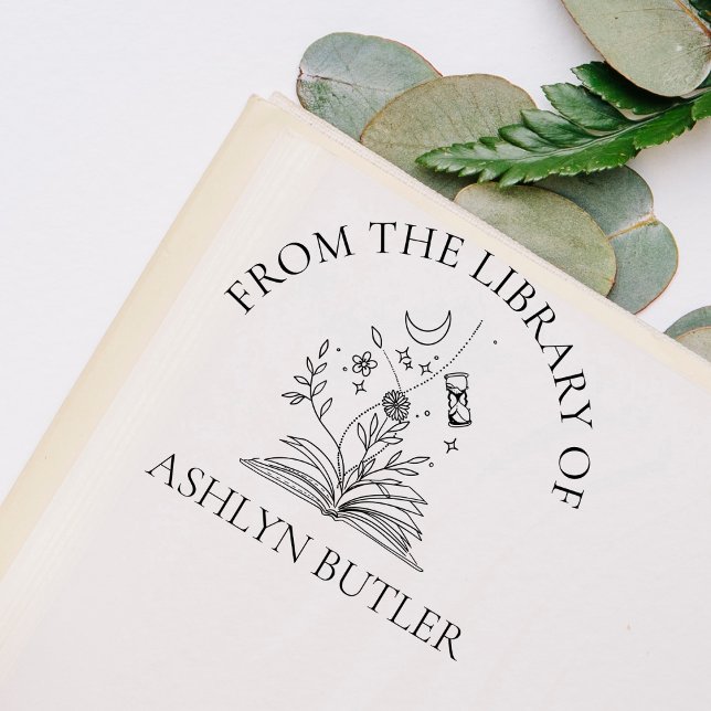 Aus der Bibliothek der Briefmarke aus Kautschuk Permastempel (Von Creator hochgeladen)