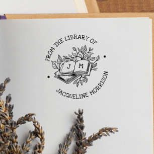 Aus der Bibliothek der ländlichen botanischen Buch Permastempel