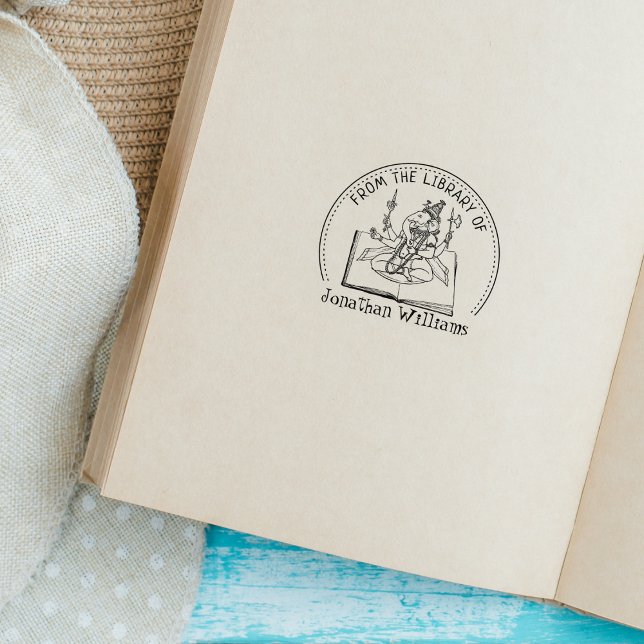 Aus der Bibliothek des Ganesha-Gottes Gummistempel (Von Creator hochgeladen)
