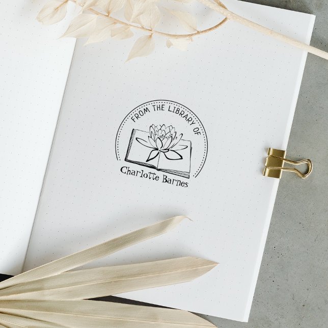 Aus der Bibliothek von Lotus Book Gummistempel (Von Creator hochgeladen)